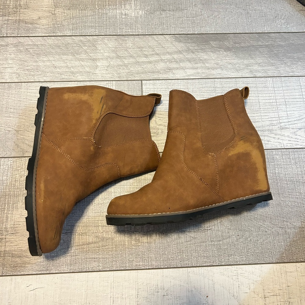 Brown Ankle Booties